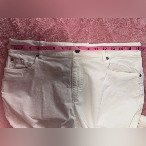 Peruvian Connection Women's Pants Cotton Blend White Size 10 EUC - Picture 7 of 7